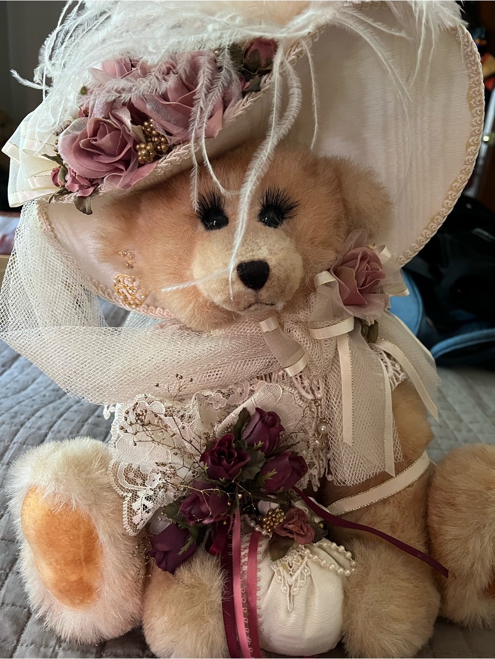 One of a kind Beary Elegant ‘Miss Alice’